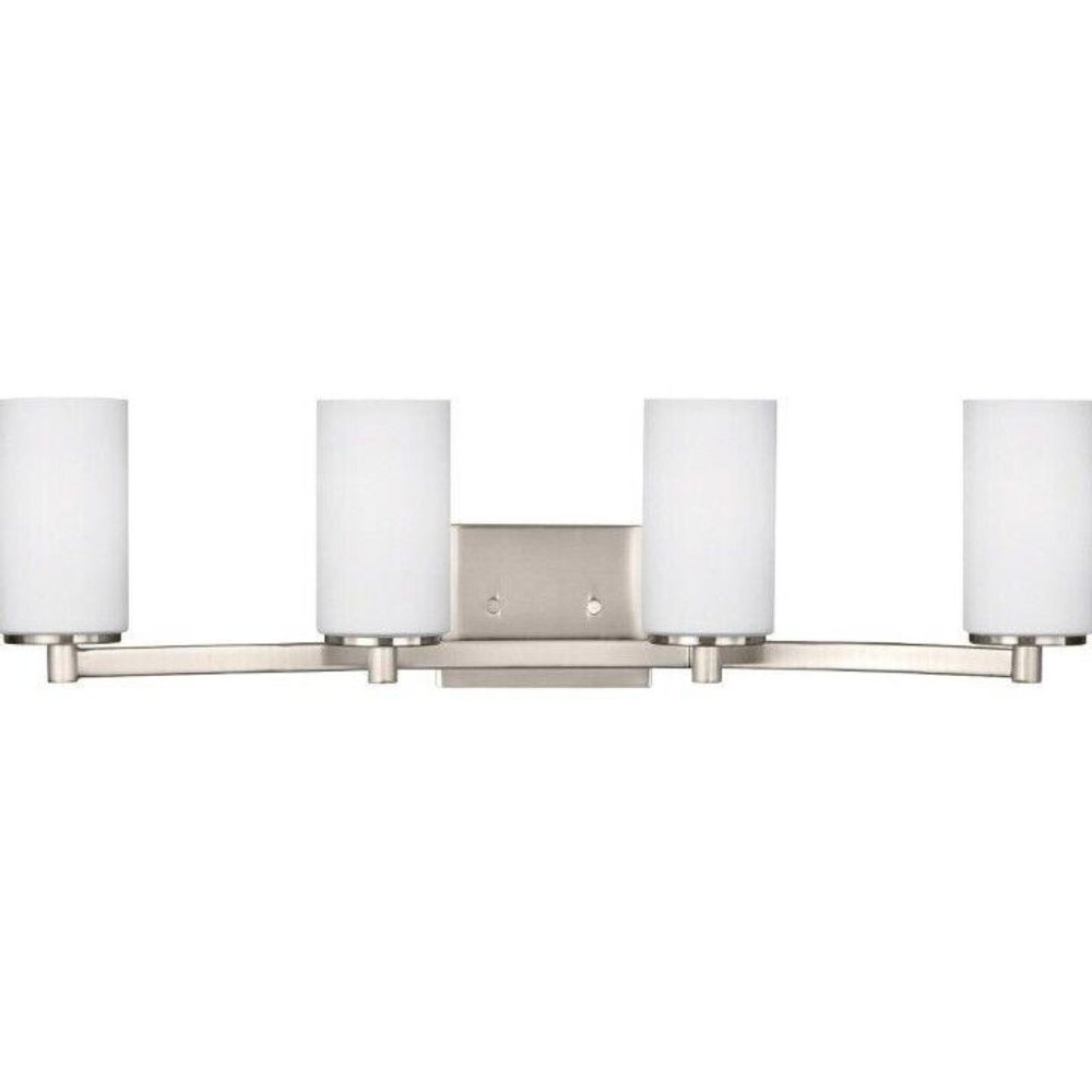 Seagull Lighting 4439104-962 Hettinger 4 Light Wall/Bath Vanity Light